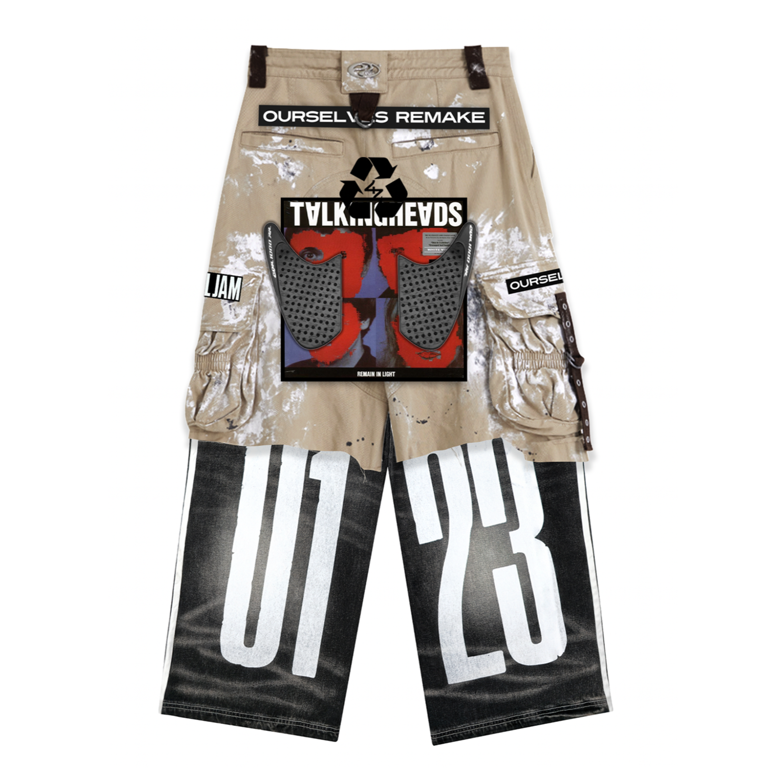 "Upcycle Protocol"(10)-pants