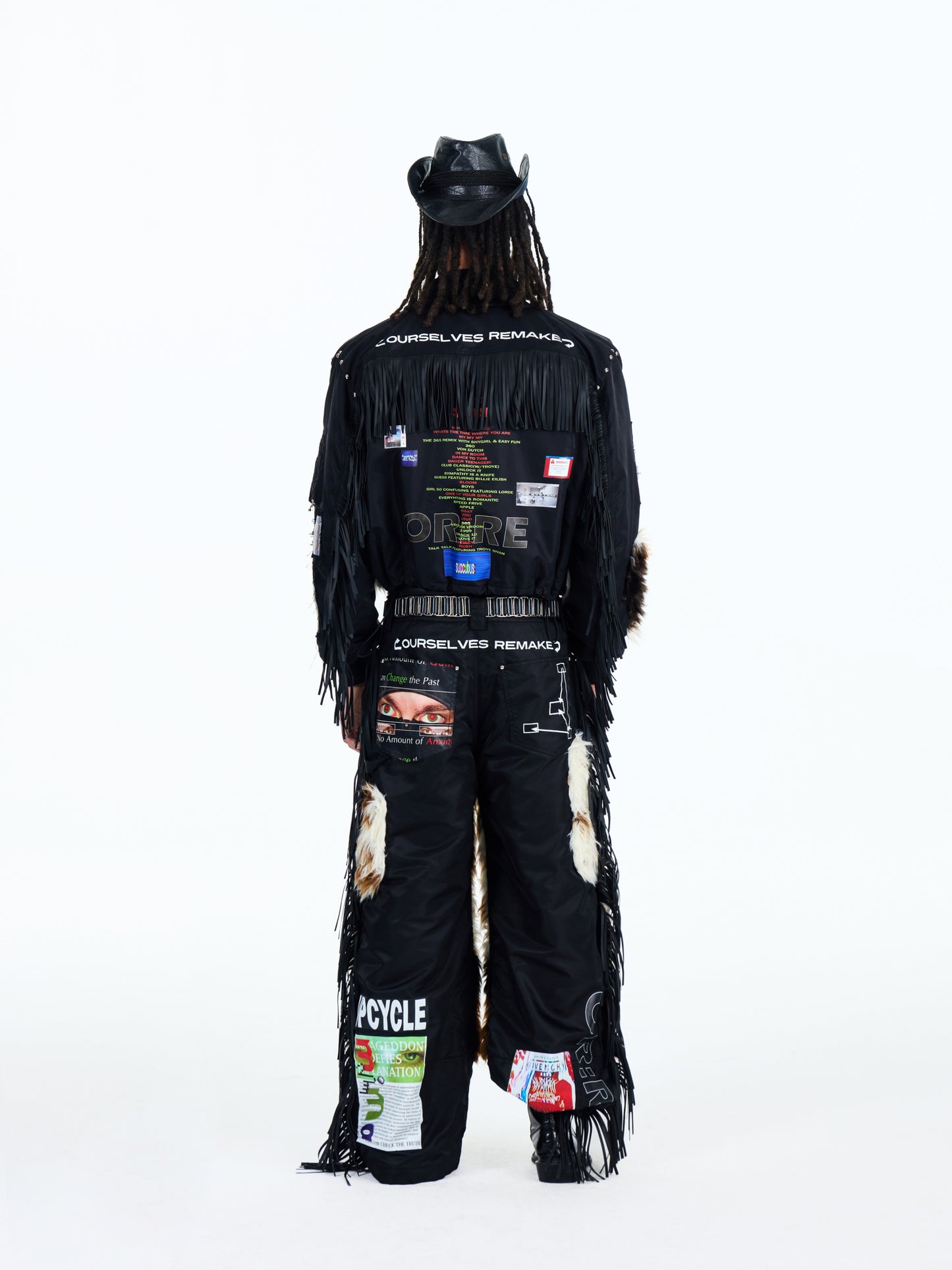 "Fabric Reroute"-pants