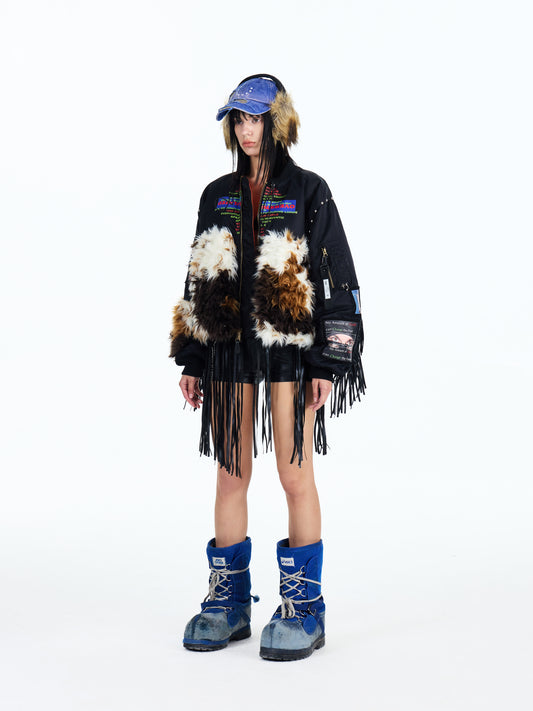 "Fabric Reroute"-jacket