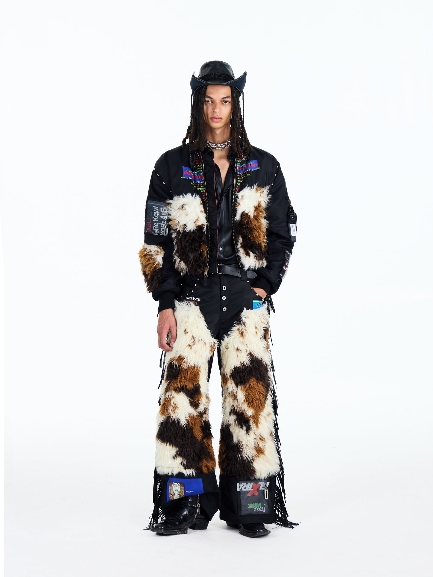 "Fabric Reroute"-pants