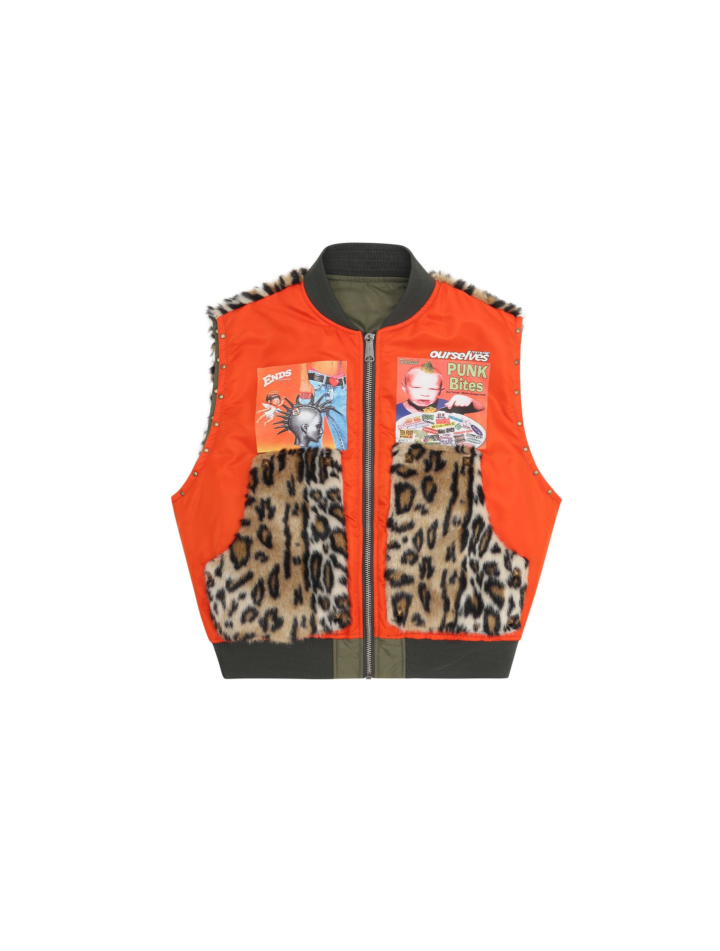 “Leopard Bomber” -jacket