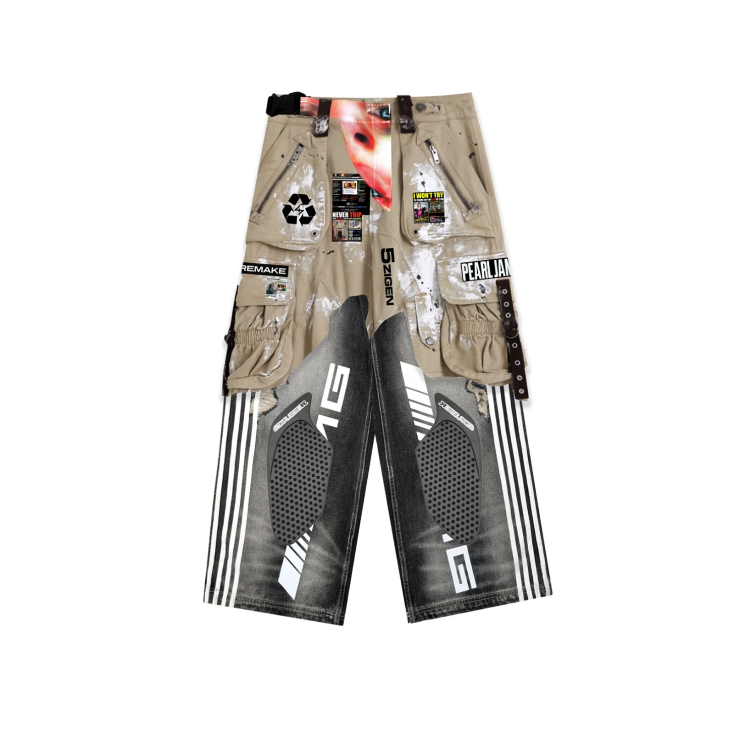 "Upcycle Protocol"-pants