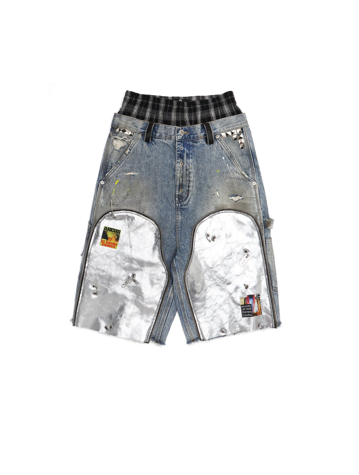 "Leather Foil" -pants