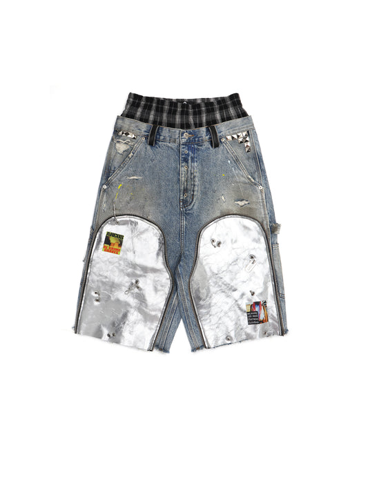 "Leather Foil" -pants