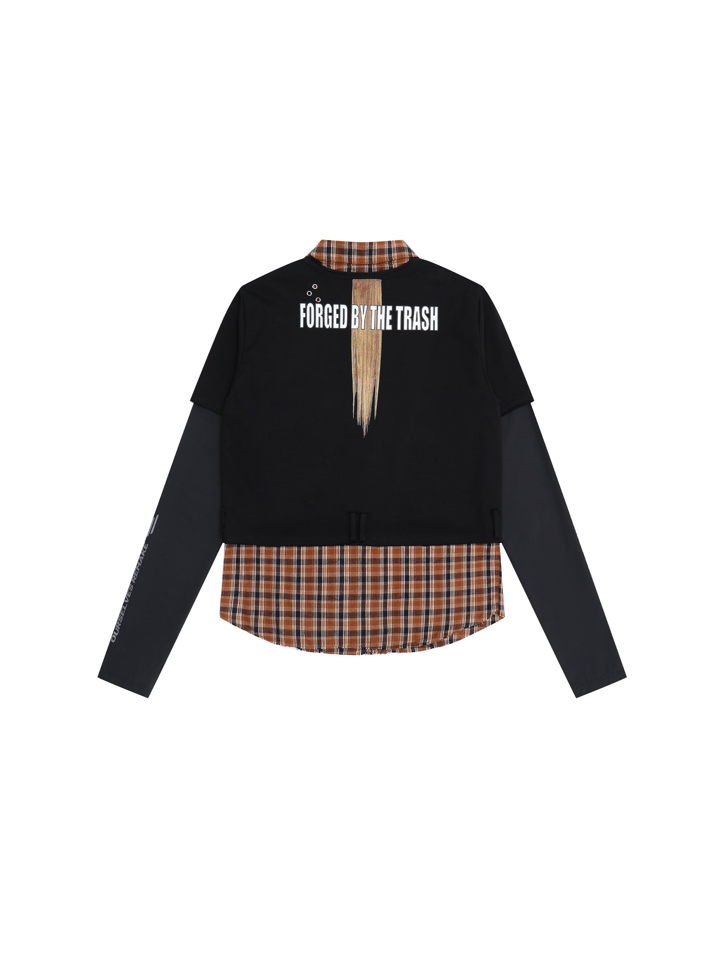 "SplitKnit"(01) -shirt