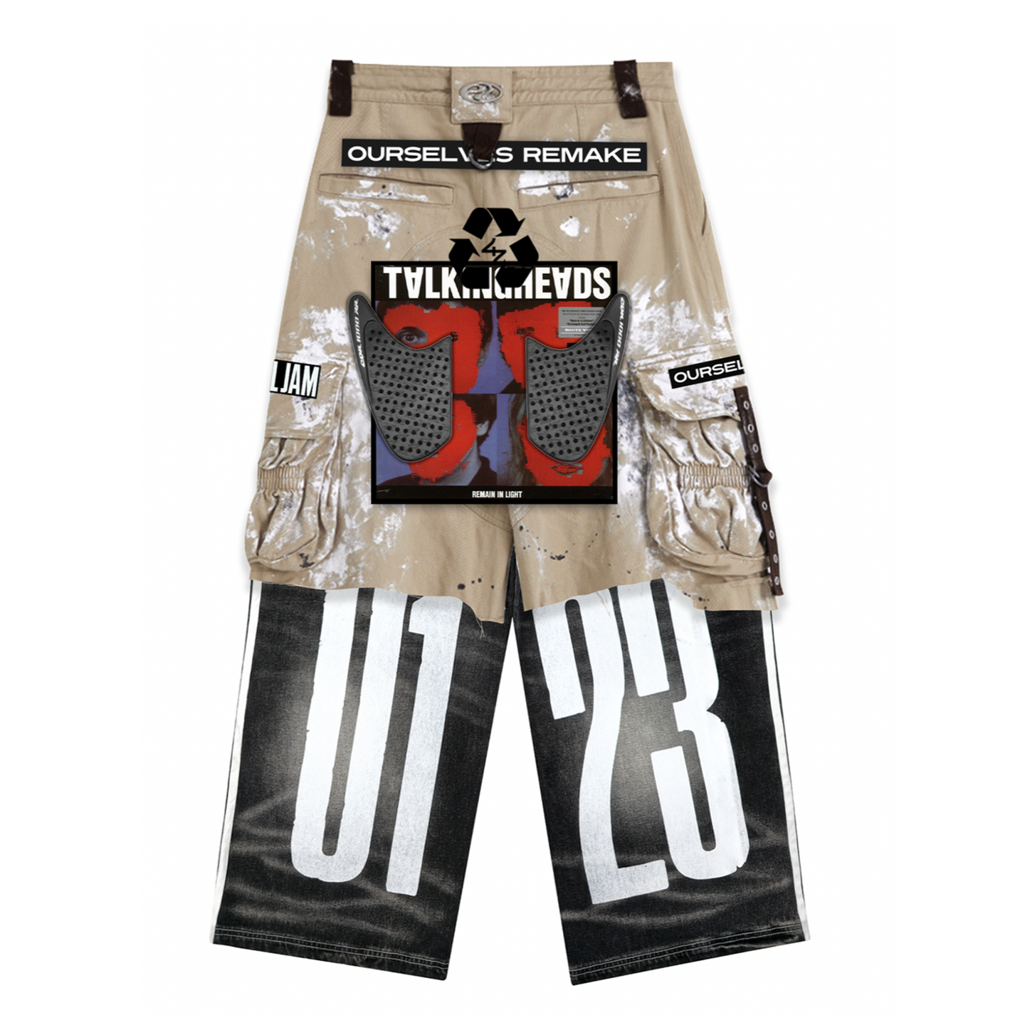 &quot;Upcycle Protocol&quot;(10)-pants